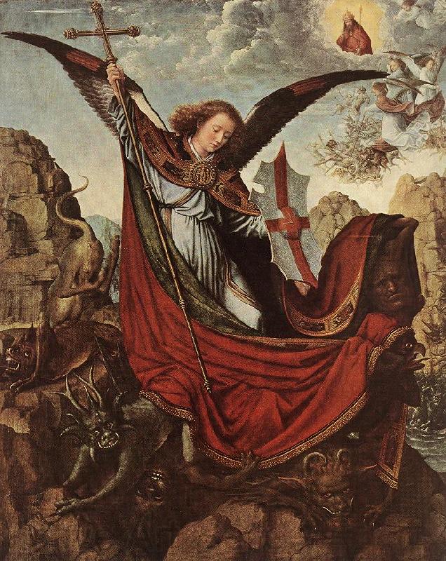 DAVID, Gerard Altarpiece of St Michael dfg Spain oil painting art